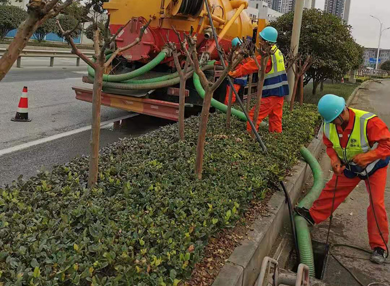 富宁市政管道清淤